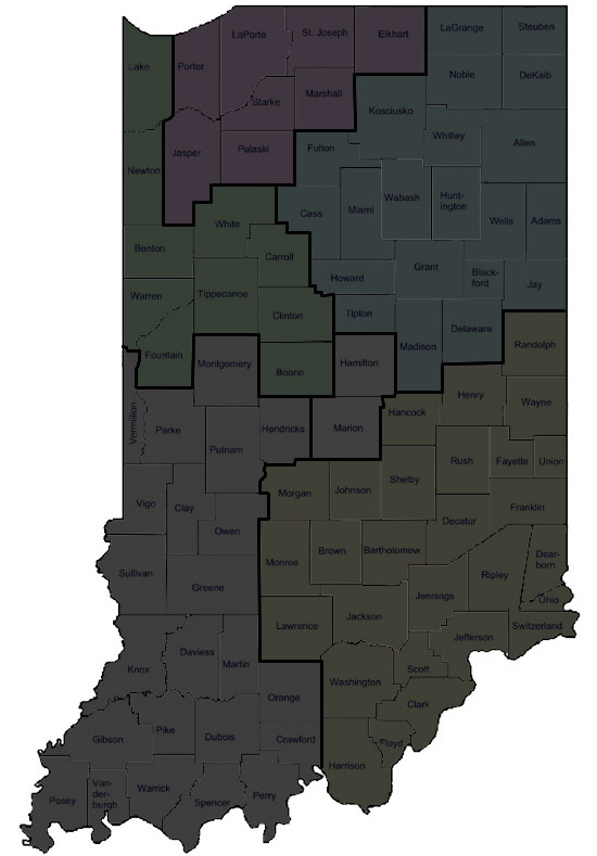 Interactive Hearing District Map